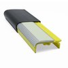 Safe-T-Nose Stair Nosing, Cast-In-Place, 60"L, W/ Photo-Glo & Yellow Isolator STNCY5